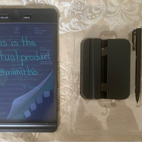 Boogie Board Blackboard Smart Scan Reusable Noteboo - Note Size &… - Picture 4 of 4